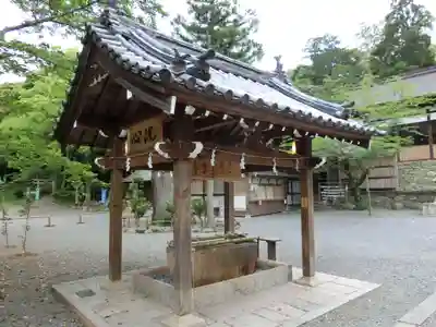 伊太祁曽神社の手水舎