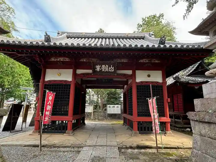 東石清水八幡神社の山門・神門