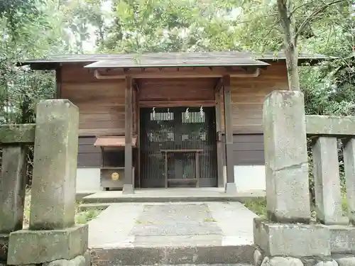 忍　諏訪神社・東照宮　の末社