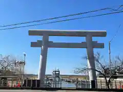 息栖神社の鳥居