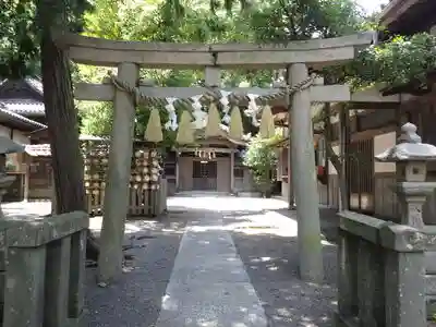 小竹八幡神社の鳥居
