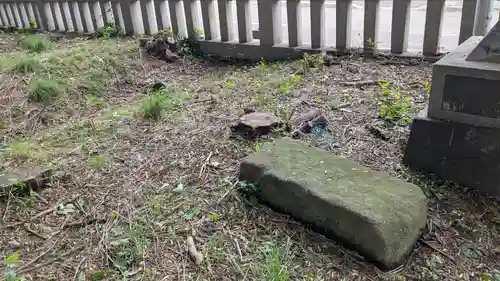 羽幌神社の庭園