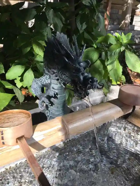 日枝神社の手水舎