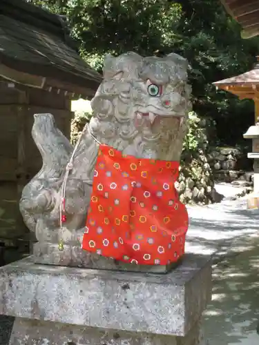 貴船神社奥宮の狛犬