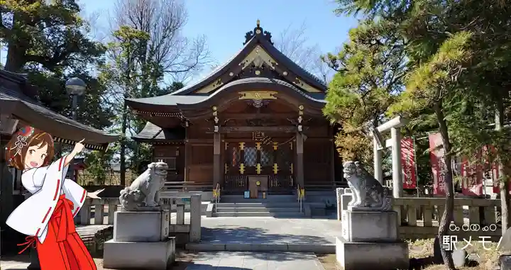 日枝神社の本殿・本堂