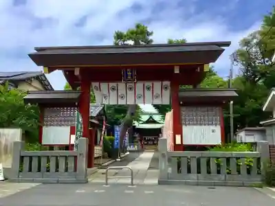五方山熊野神社の山門・神門
