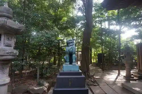 駒木諏訪神社の狛犬