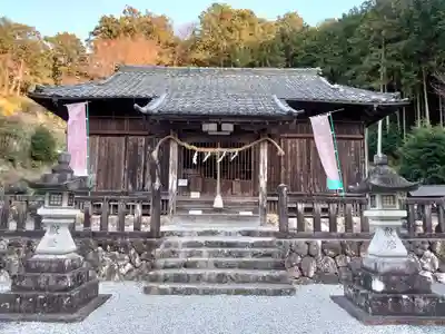 蜂前神社の本殿・本堂
