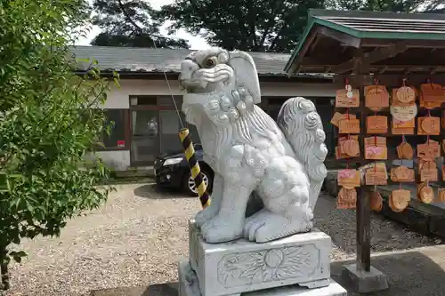 櫻岡大神宮の狛犬