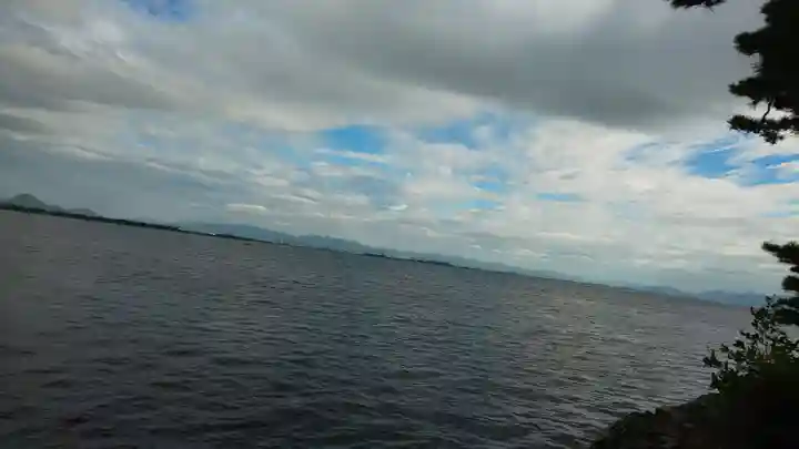 満月寺(浮御堂)の景色