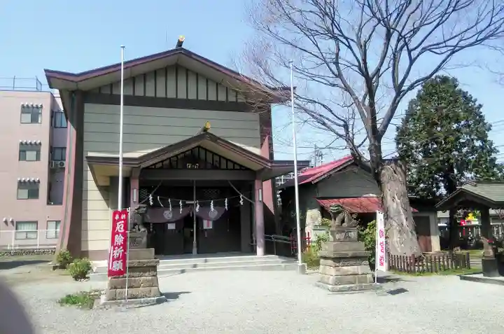 日野八坂神社の本殿・本堂