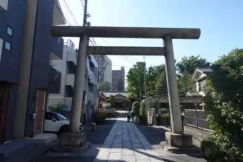 天祖諏訪神社の鳥居