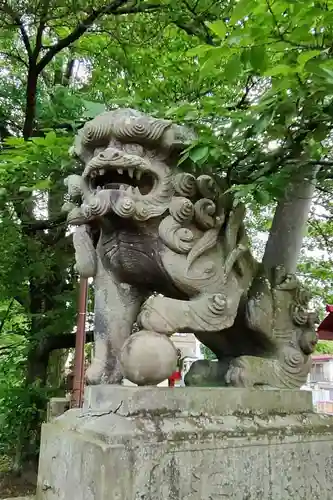 神炊館神社 ⁂奥州須賀川総鎮守⁂の狛犬