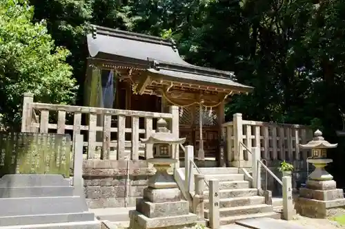 阿賀神社の本殿