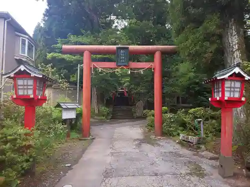 駒形神社（箱根神社摂社）の鳥居