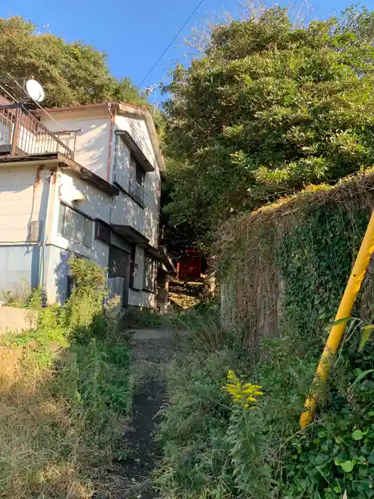 権八稲荷の周辺