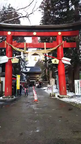 伊佐須美神社の鳥居