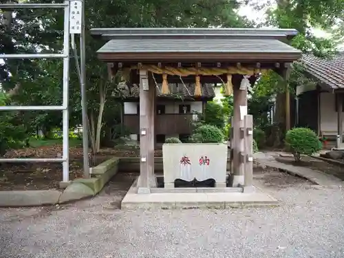 倉見神社の手水舎