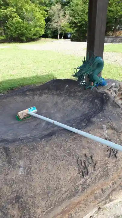 滝川神社の手水舎