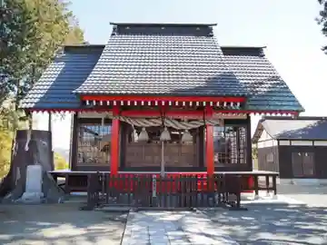 六日市場浅間神社の本殿・本堂
