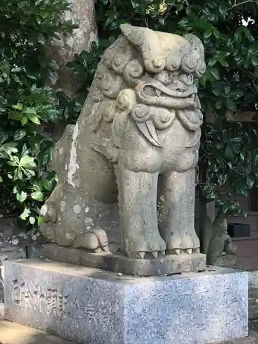 酒列磯前神社の狛犬