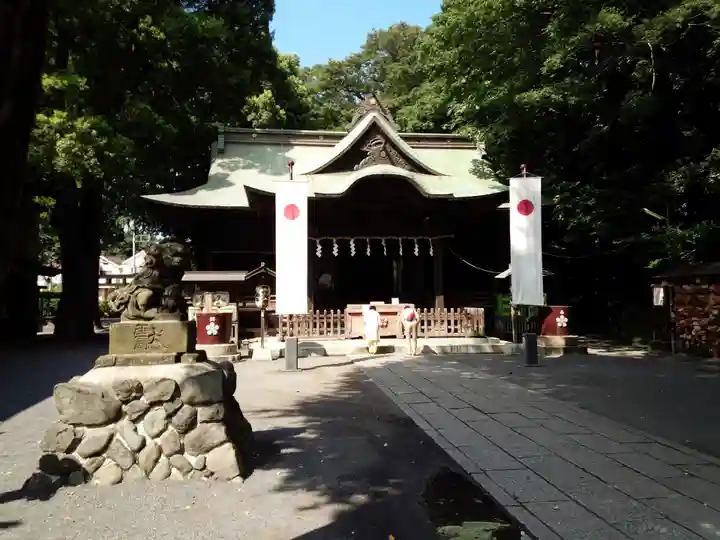 谷保天満宮の本殿・本堂