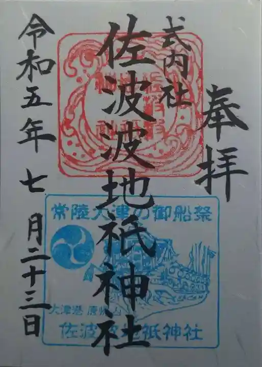 佐波波地祇神社(茨城県)