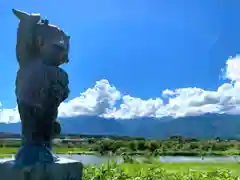 かっぱ神社の狛犬