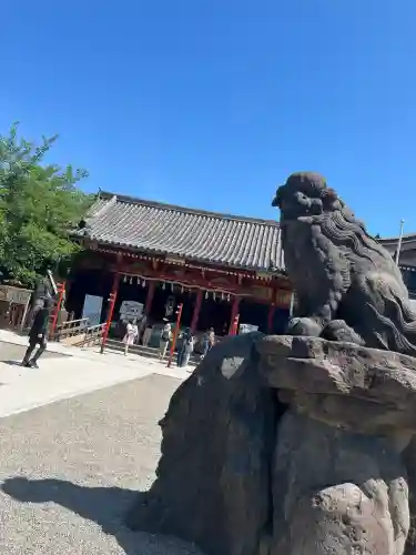 浅草神社の狛犬