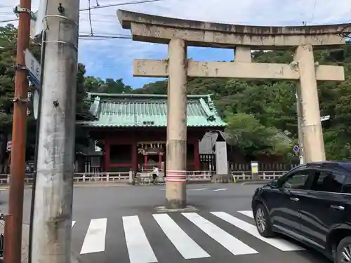 静岡浅間神社の鳥居