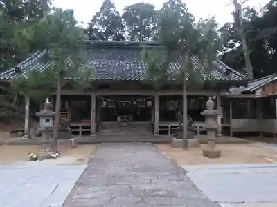糸島市宇美八幡宮の本殿・本堂