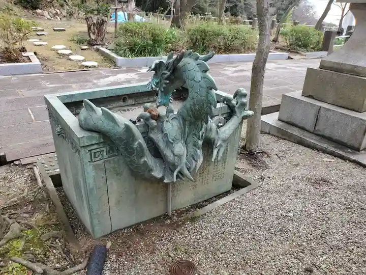 雷聲寺の手水舎