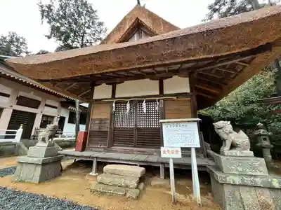 公智神社の本殿・本堂