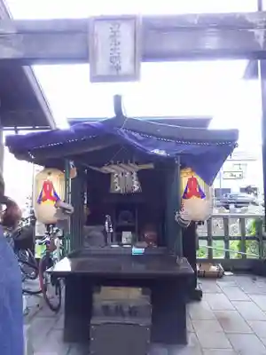 四柱神社の周辺