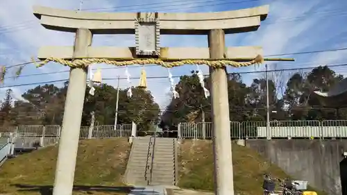 平野八幡神社の鳥居