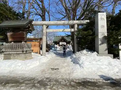 札幌諏訪神社の鳥居