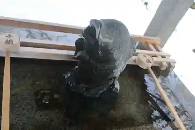 神炊館神社 ⁂奥州須賀川総鎮守⁂の手水舎