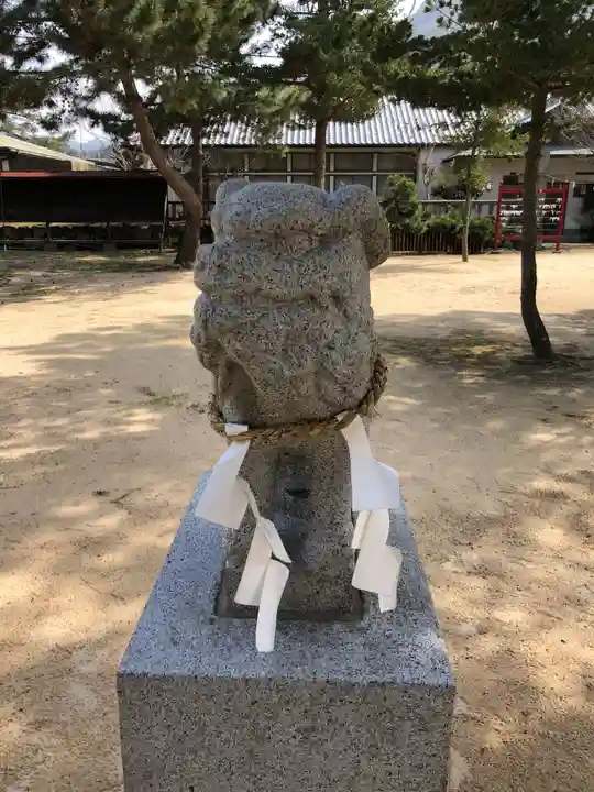 石清水神社の狛犬