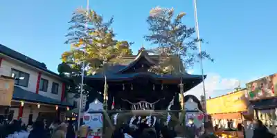 溝口神社の本殿・本堂