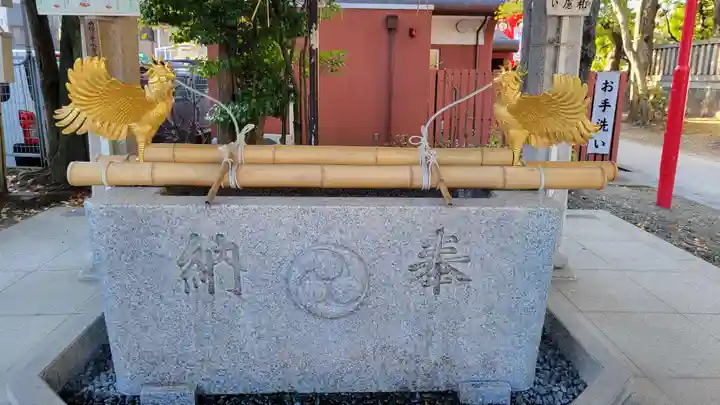 富岡八幡宮の手水舎