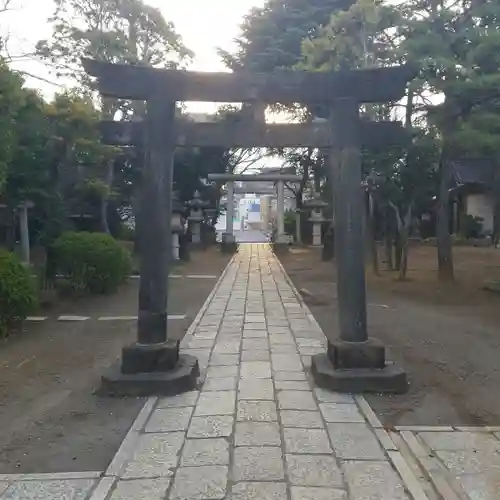 品川神社の鳥居