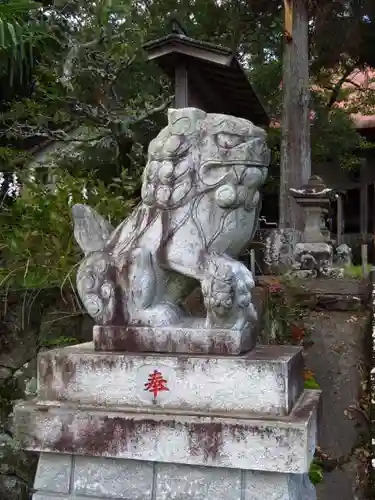 一宮賀茂神社の狛犬