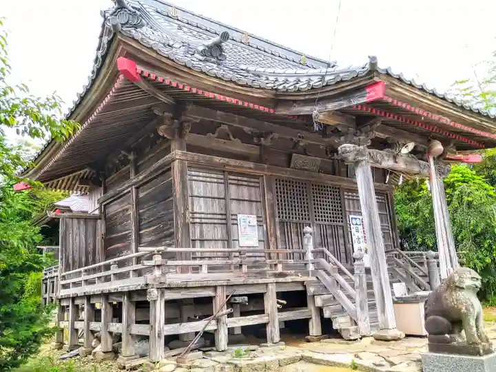 日吉神社の本殿・本堂