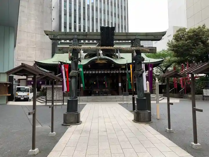 虎ノ門金刀比羅宮の鳥居