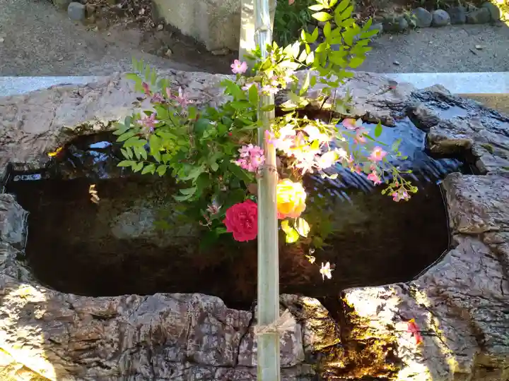 阿智神社の手水舎