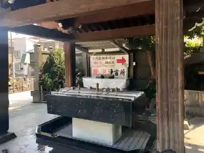 成田山深川不動堂(新勝寺東京別院)の手水舎