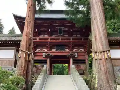 牛伏寺の山門・神門