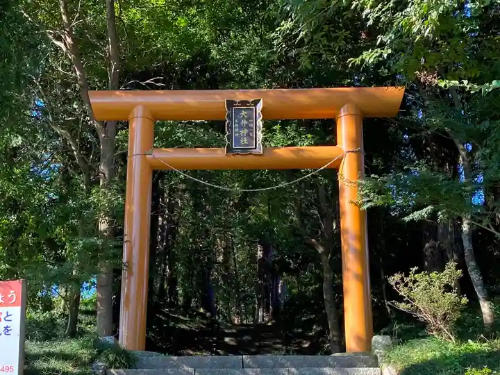 大井神社(太郎神社)の鳥居