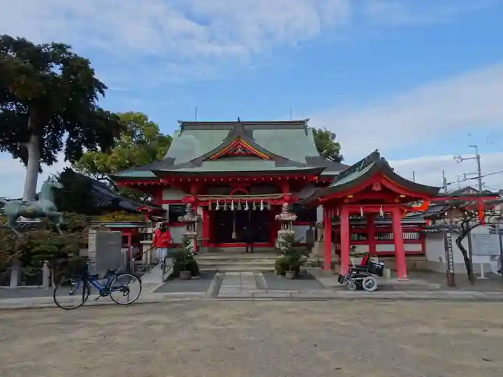 奈加美神社の本殿・本堂