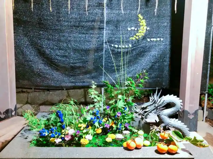 東海市熊野神社の手水舎